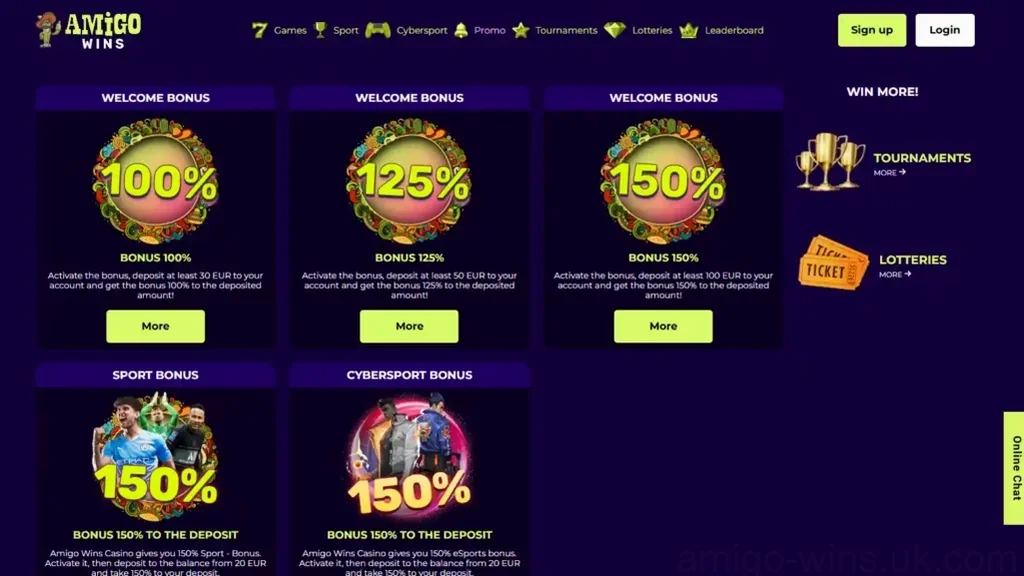 Amigowins Casino Casino
